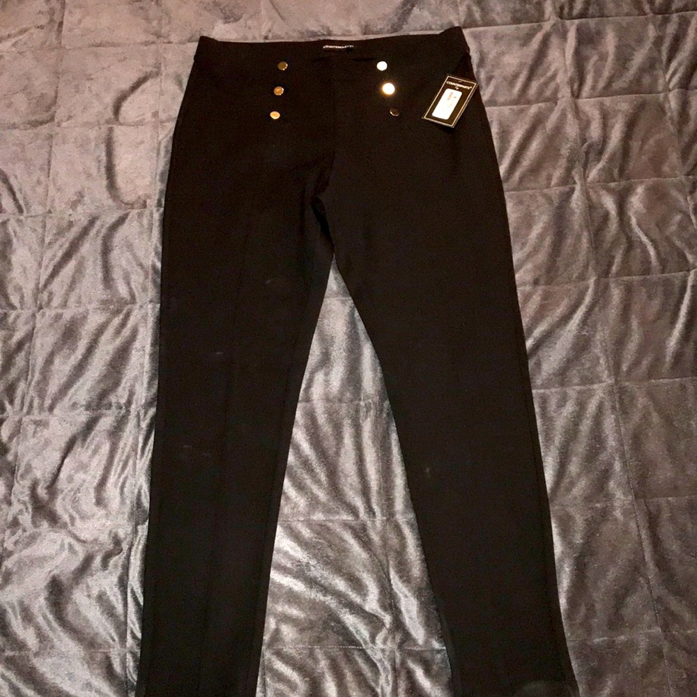 Counterparts slimming black pant